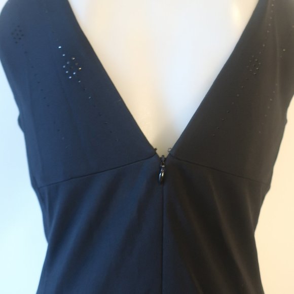 Womens Carla Westcott Black Sleeveless Maxi Evening Gown Dress 10 * - Picture 11 of 16